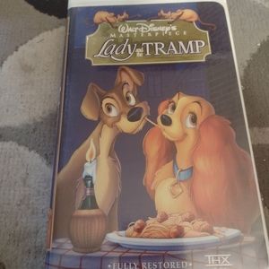Lady and the tramp VHS